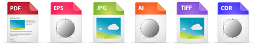 Filetyp Icons - DESIGN No. 1 -